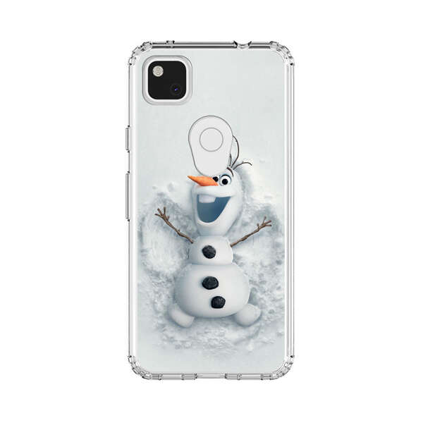 frozen snowman Google Pixel 4a Case