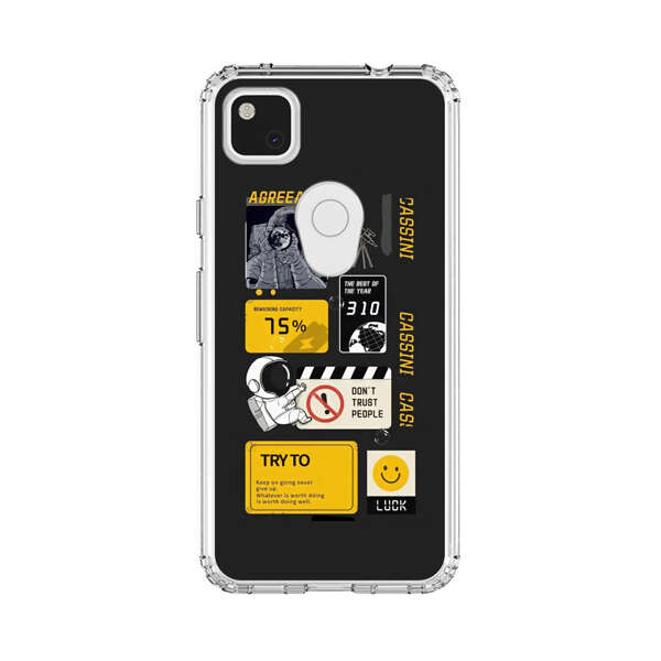 Astronaut Space Exploration Motivation Design Google Pixel 4a Case