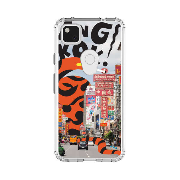 Bangkok Chinatown Snake Street Scene Google Pixel 4a Case