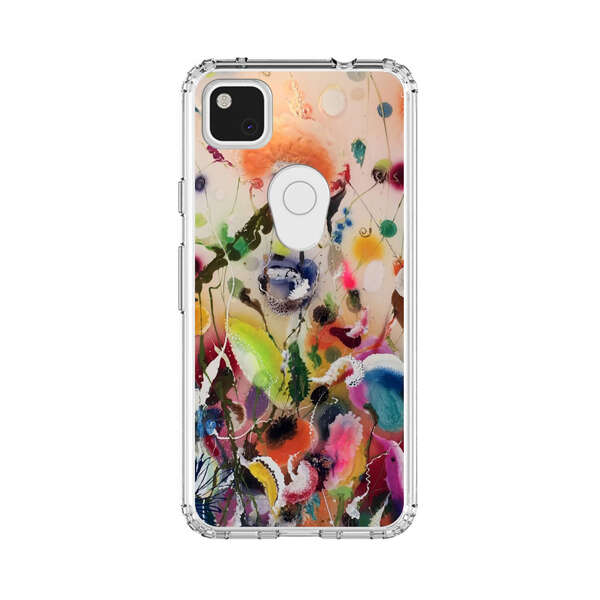 Colorful Abstract Art Google Pixel 4a Case