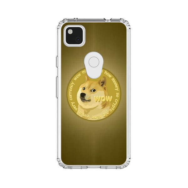 Golden Dogecoin Coin Google Pixel 4a Case