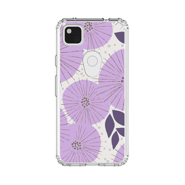 Lavender Flower Pattern Google Pixel 4a Case
