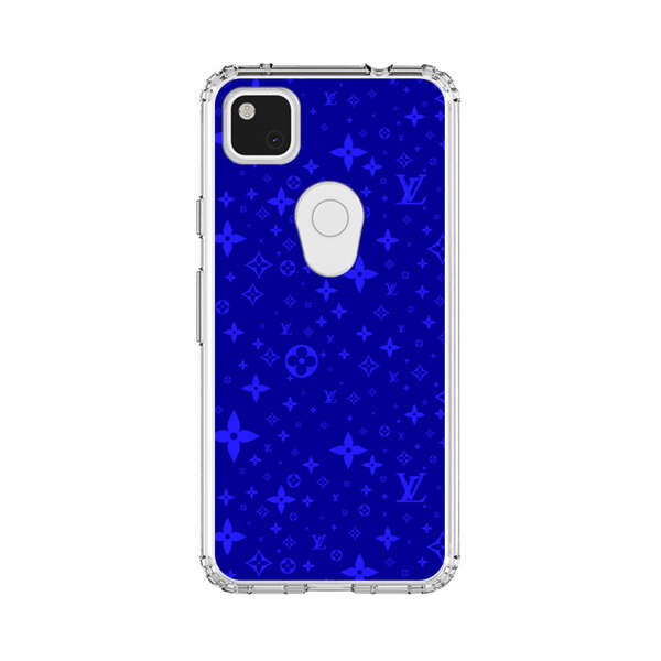 Luxury Blue Designer Pattern Google Pixel 4a Case