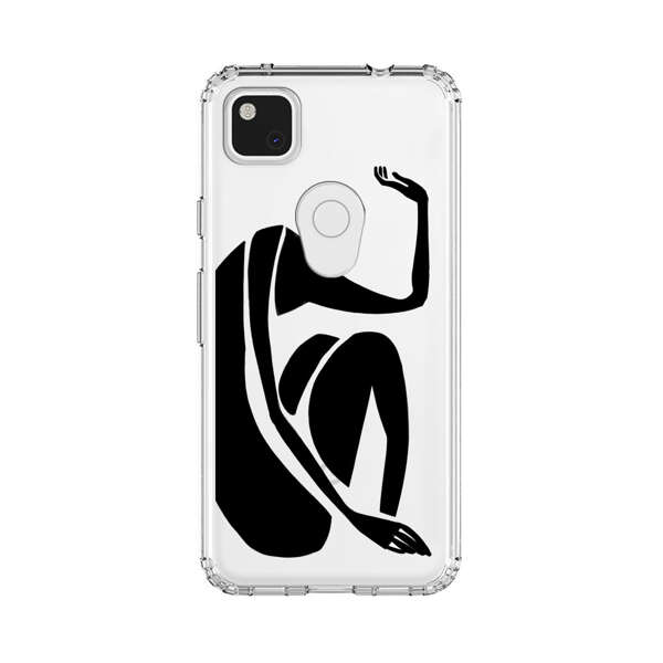 Minimalist Abstract Human Figure Google Pixel 4a Case