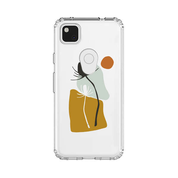 Minimalist Abstract Nature Design Google Pixel 4a Case