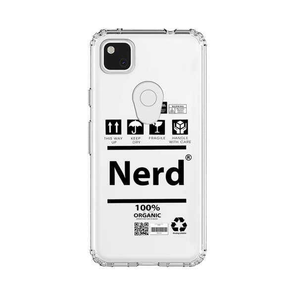 Minimalist Nerd Shipping Icons Design Google Pixel 4a Case