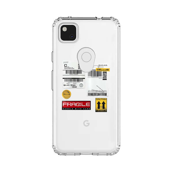 Shipping Labels and Fragile Handling Stickers Google Pixel 4a Case