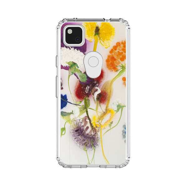 Vibrant Abstract Floral Artwork Google Pixel 4a Case