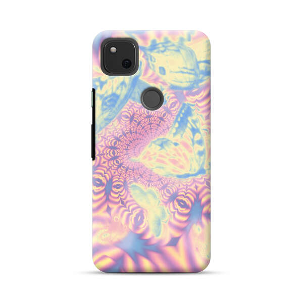 Ethereal Butterflies Psychedelic Swirl Google Pixel 4a Hard Case