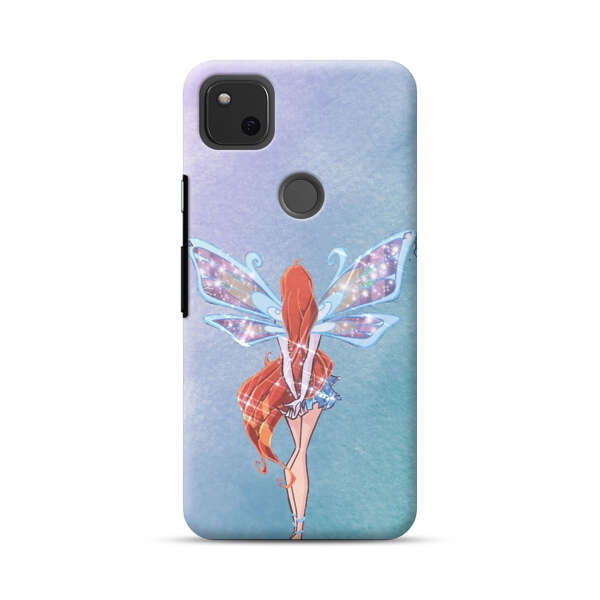 Magical Fairy with Sparkling Wings Google Pixel 4a Hard Case