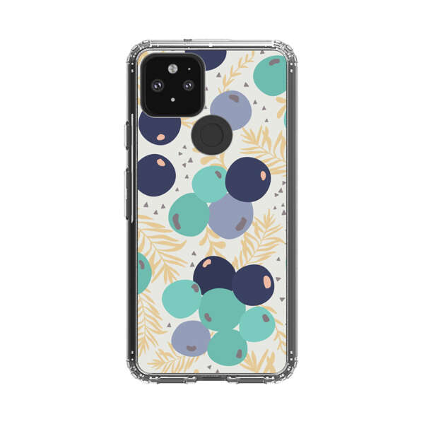 Abstract Berries Pattern Google Pixel 5 Case
