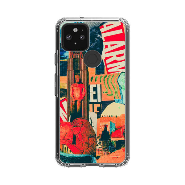 Artistic Urban Collage Google Pixel 5 Case
