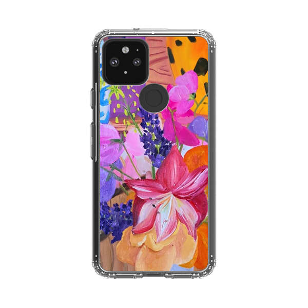 Bright Vibrant Floral Still Life Google Pixel 5 Case