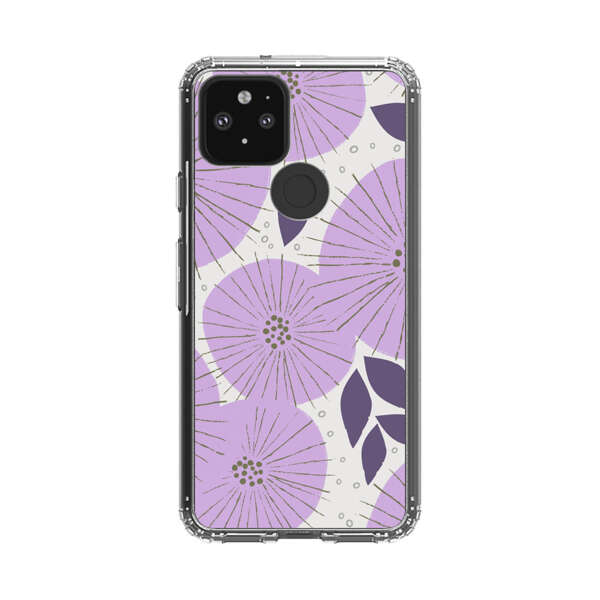 Lavender Flower Pattern Google Pixel 5 Case