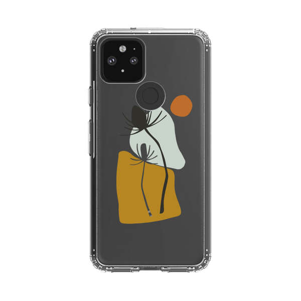 Minimalist Abstract Nature Design Google Pixel 5 Case
