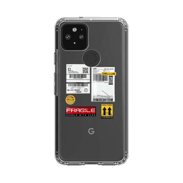 Shipping Labels and Fragile Handling Stickers Google Pixel 5 Case