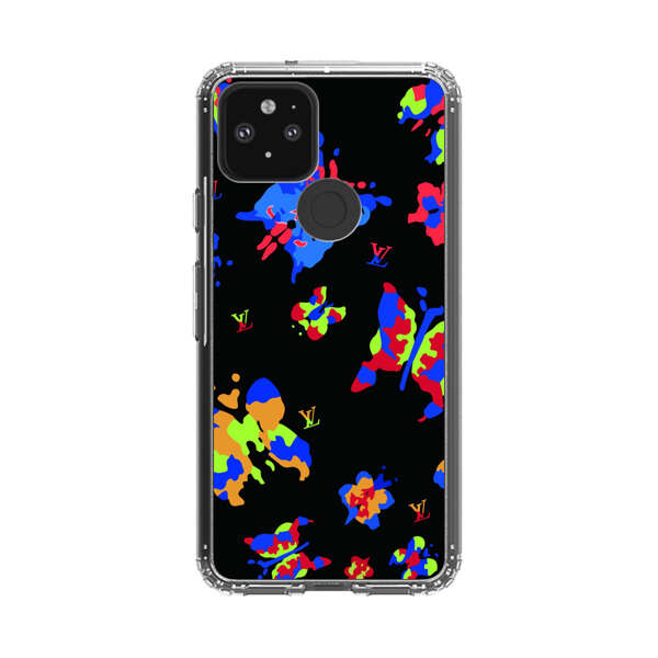 Vibrant Abstract Butterflies and Floral Splashes Google Pixel 5 Case