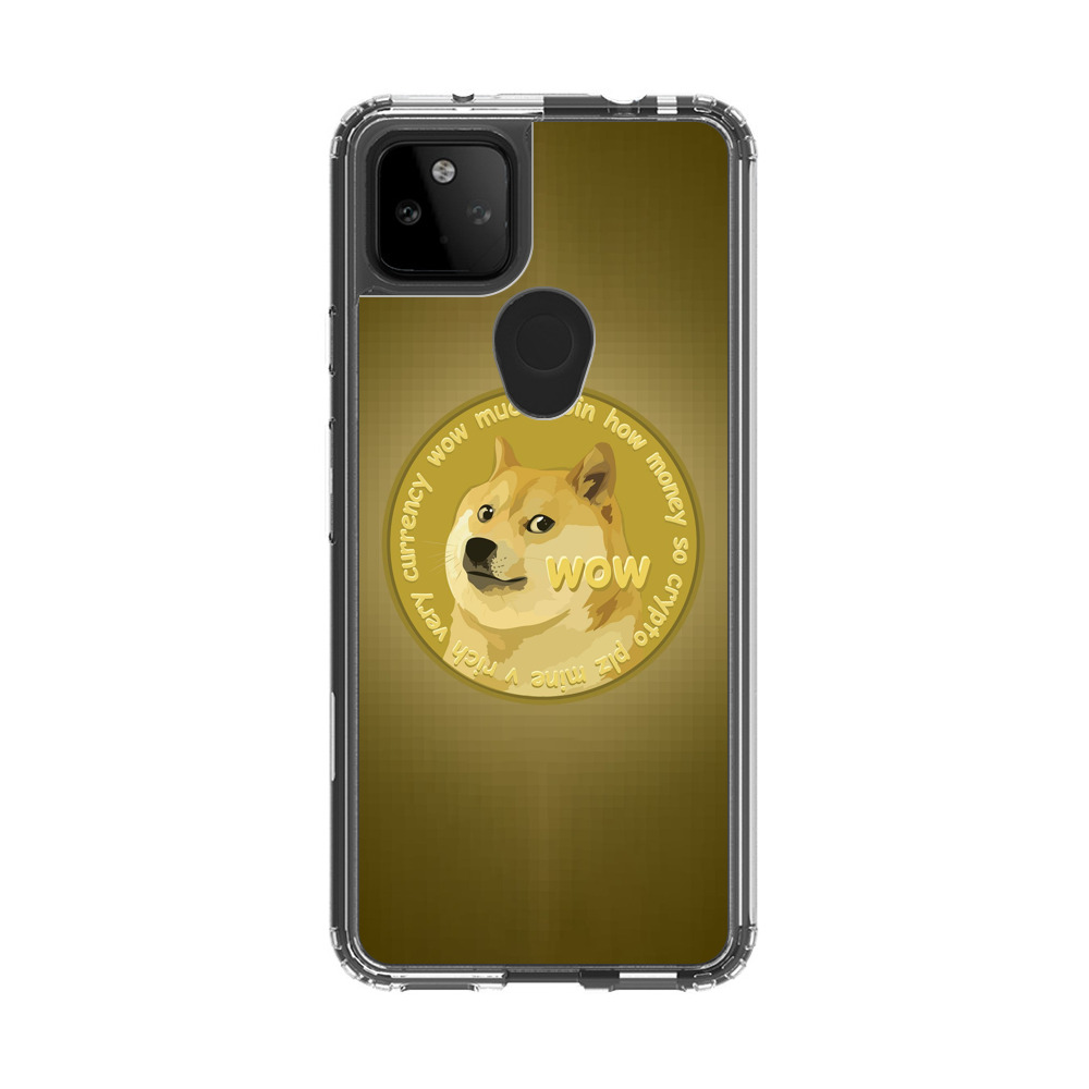 Golden Dogecoin Coin Google Pixel 5a 5G Case