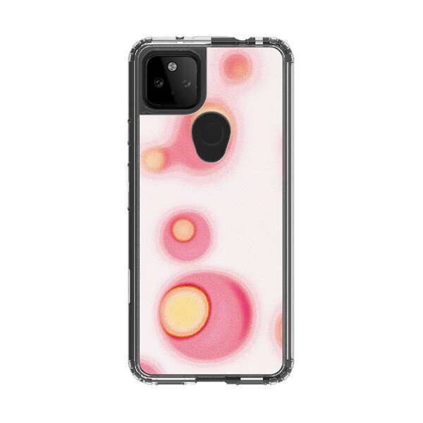 Abstract Pink and Yellow Blobs Google Pixel 5a 5G Case