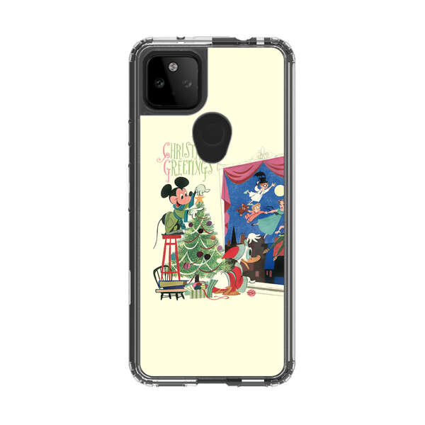 Christmas Disney Mickey Mouse and Peter Pan Google Pixel 5a 5G Case