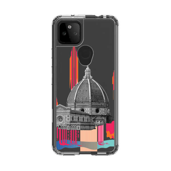 Florence Cathedral Dome Artistic Illustration Google Pixel 5a 5G Case