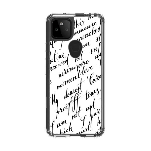 Handwritten Calligraphy Google Pixel 5a 5G Case