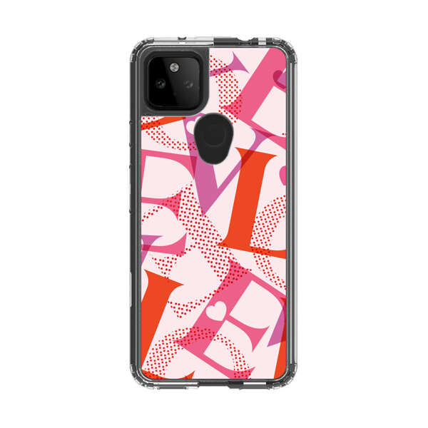 Love Colorful Letters Pattern Google Pixel 5a 5G Case