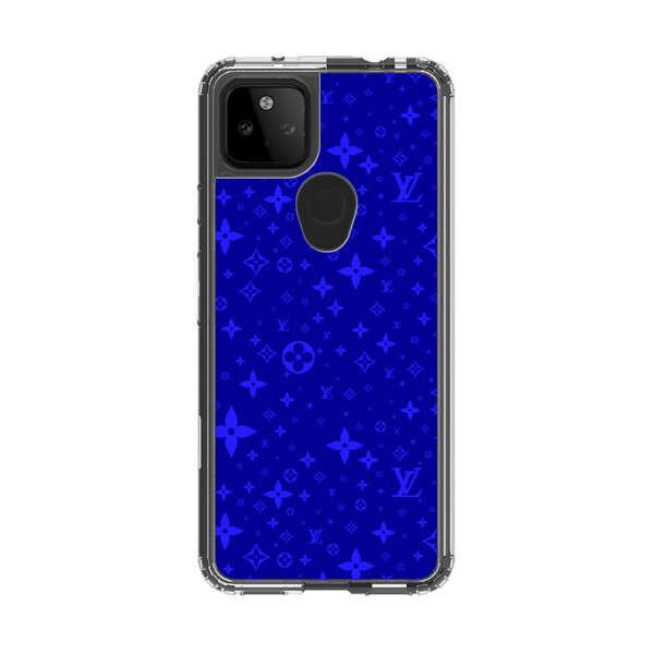 Luxury Blue Designer Pattern Google Pixel 5a 5G Case