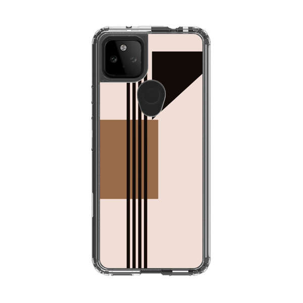Minimalist Abstract Geometric Design Google Pixel 5a 5G Case