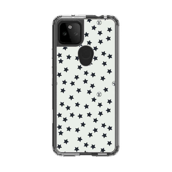 Minimalist Black Stars Pattern Google Pixel 5a 5G Case