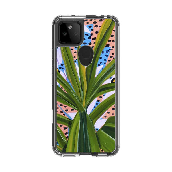 Tropical Leaves Abstract Pattern Google Pixel 5a 5G Case