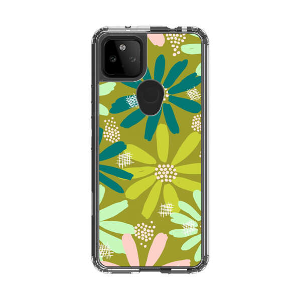 Vibrant Floral Daisy Pattern Google Pixel 5a 5G Case