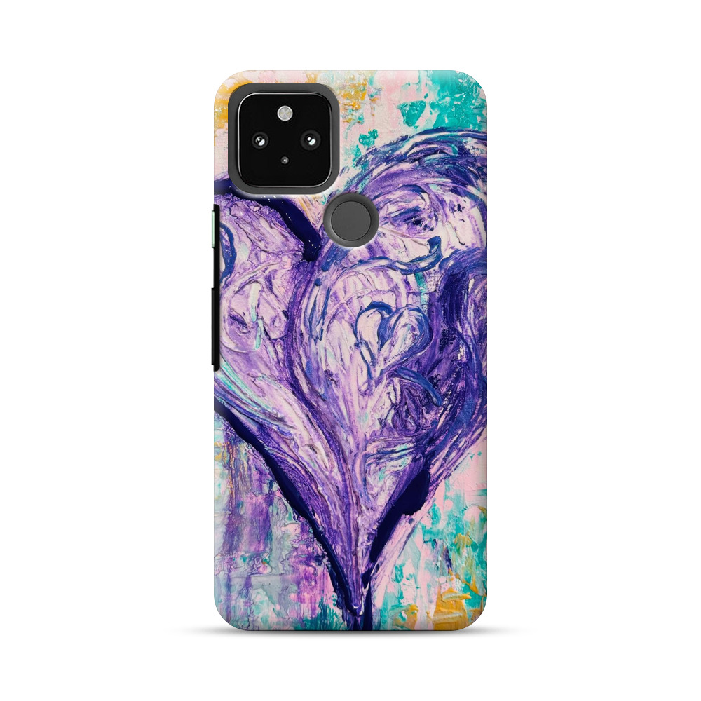 heart artwork Google Pixel 5a 5G Hard Case