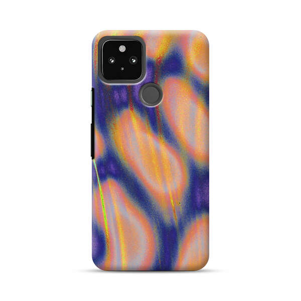 Abstract Vibrant Swirl Art Google Pixel 5a 5G Hard Case