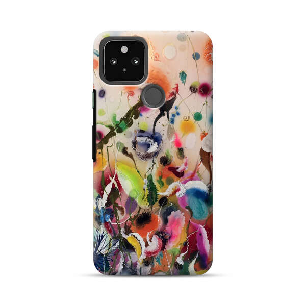 Colorful Abstract Art Google Pixel 5a 5G Hard Case