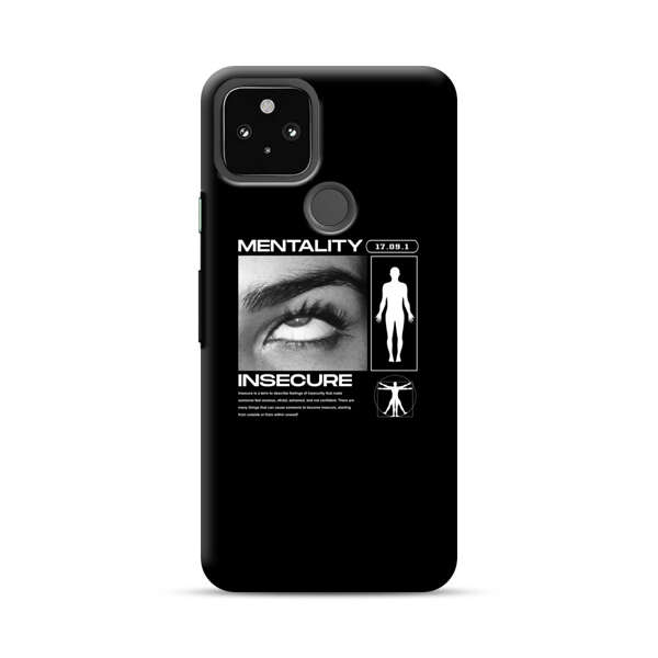 Mentality Insecure Eye Art Google Pixel 5a 5G Hard Case
