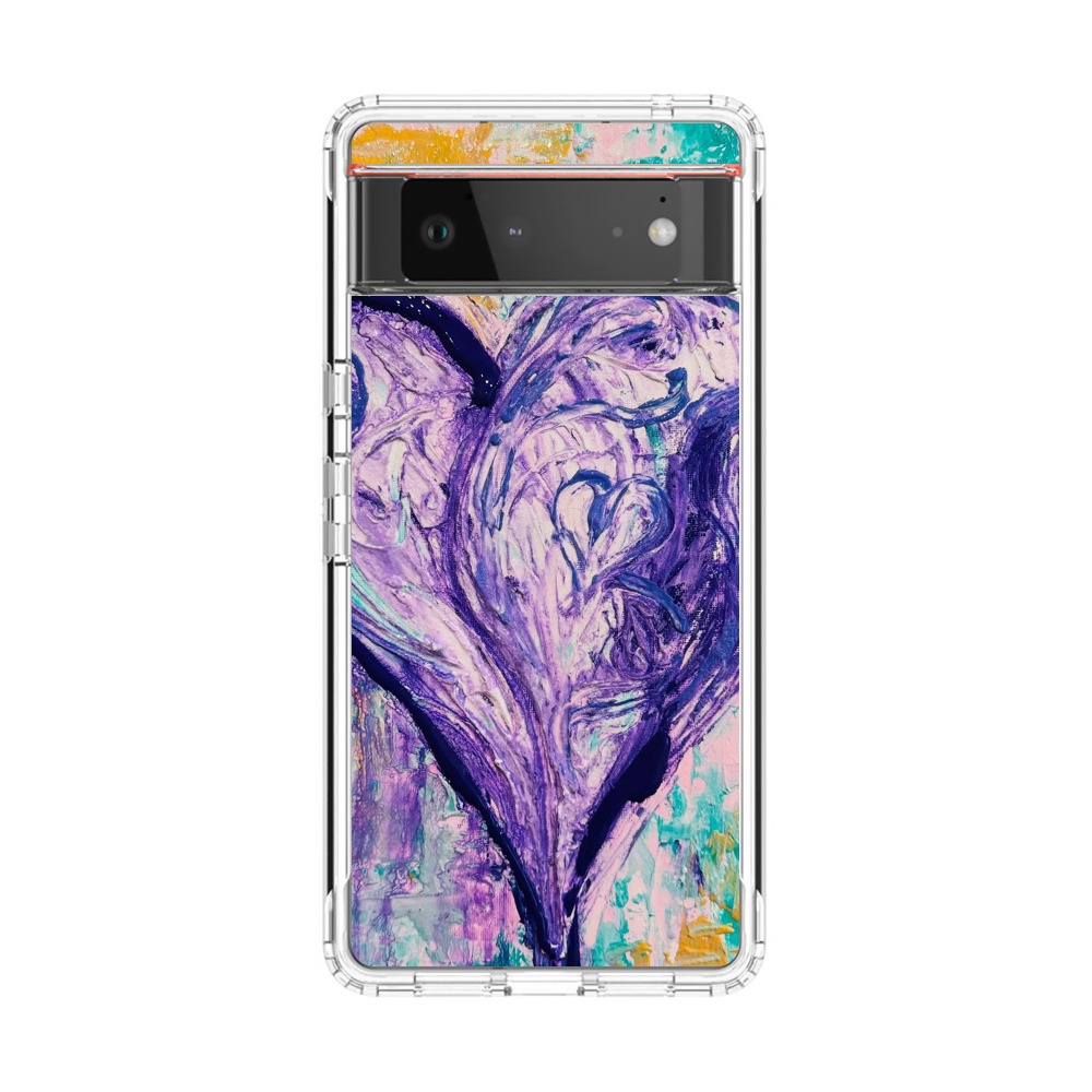 heart artwork Google Pixel 6 Case