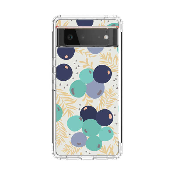 Abstract Berries Pattern Google Pixel 6 Case