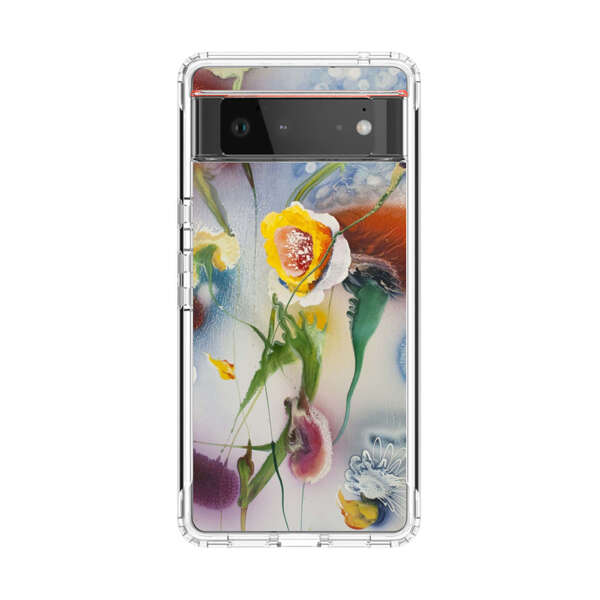 Abstract Colorful Flowers Google Pixel 6 Case