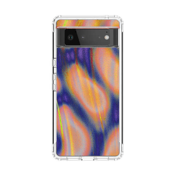 Abstract Vibrant Swirl Art Google Pixel 6 Case