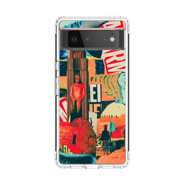 Artistic Urban Collage Google Pixel 6 Case