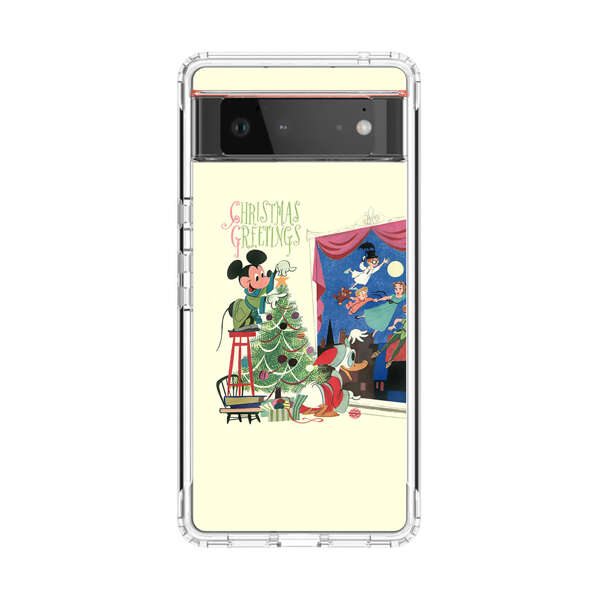 Christmas Disney Mickey Mouse and Peter Pan Google Pixel 6 Case