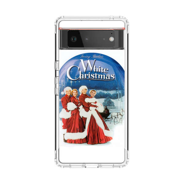 Classic White Christmas Scene Google Pixel 6 Case