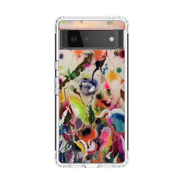 Colorful Abstract Art Google Pixel 6 Case