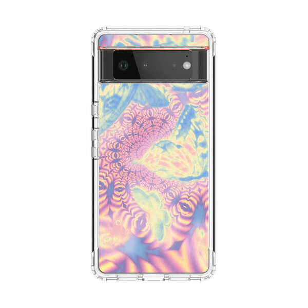 Ethereal Butterflies Psychedelic Swirl Google Pixel 6 Case