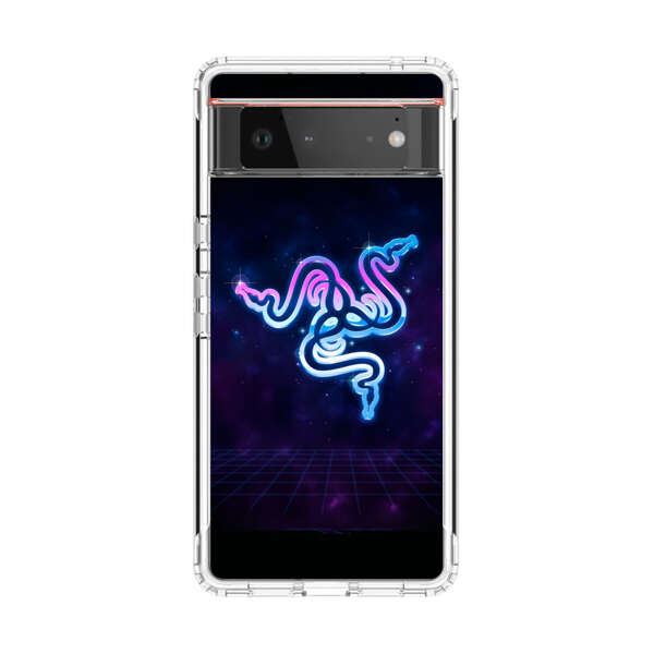 Glowing Neon Triple Snake Google Pixel 6 Case