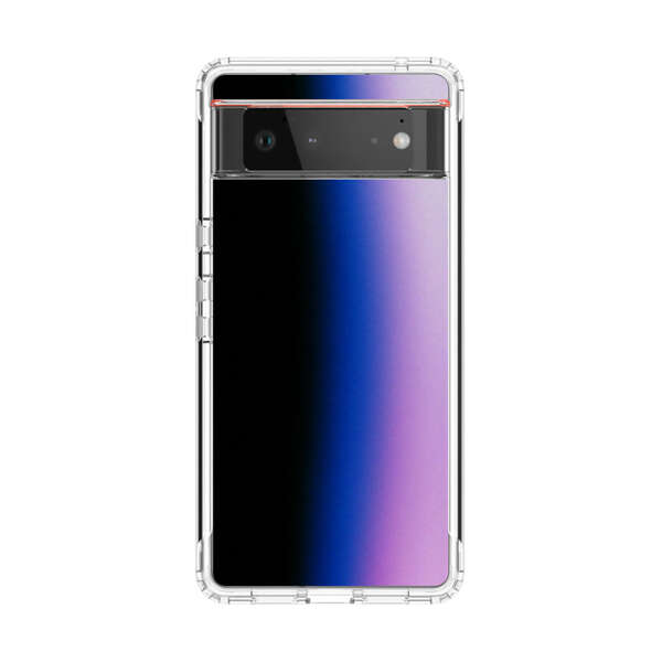 Gradient Black Blue Pink Purple Google Pixel 6 Case