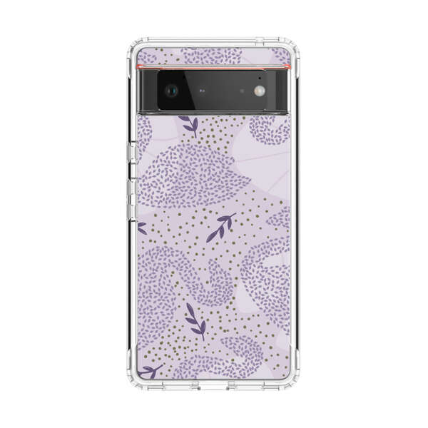 Lavender Swan Pattern Google Pixel 6 Case