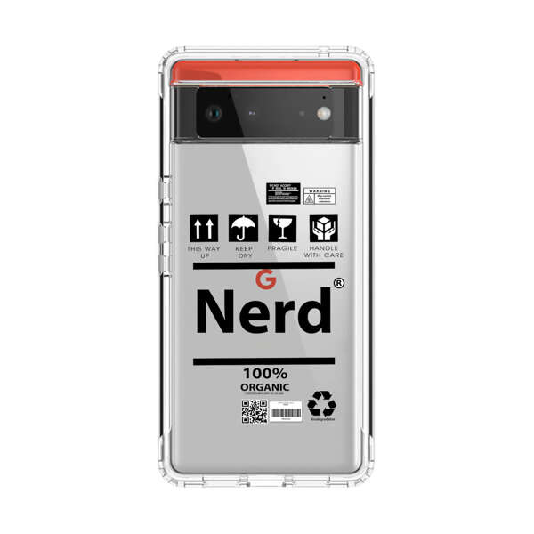 Minimalist Nerd Shipping Icons Design Google Pixel 6 Case