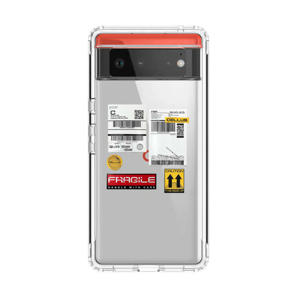 Shipping Labels and Fragile Handling Stickers Google Pixel 6 Case